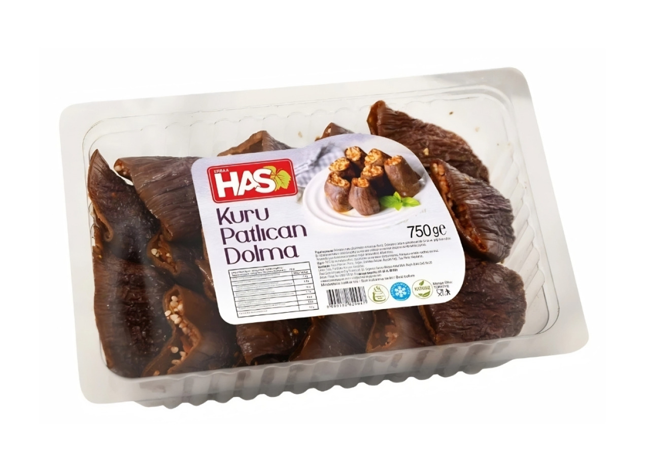Kuru Patlıcan Dolma 750 Gr.