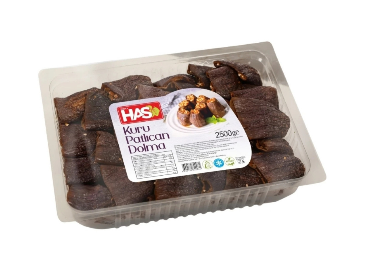  Kuru Patlıcan Dolma 2500 Gr.